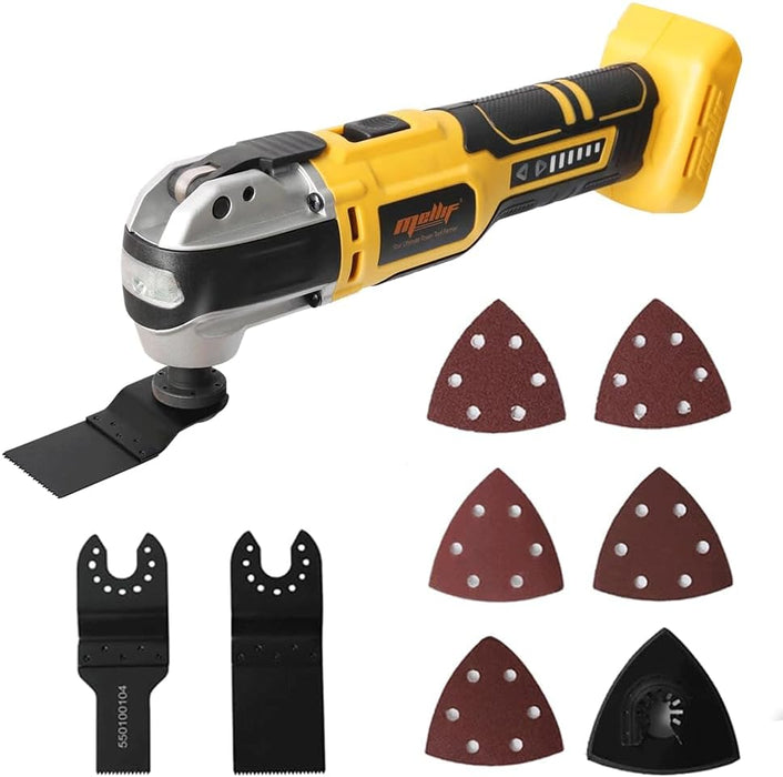 Mellif Cordless Multitool,Compatible with Dewalt 20V/18V Batteries