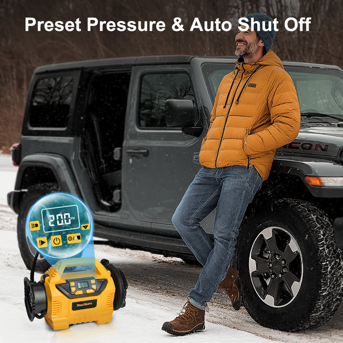 Mellif 23P Tire Inflator, Dewalt Compatible(Tool Only)