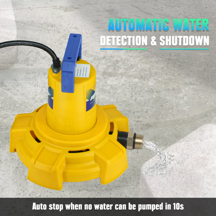 Mellif  Sump Pump, Submersible Water Transfer Pump Compatible with DEWALT 20V MAX Battery