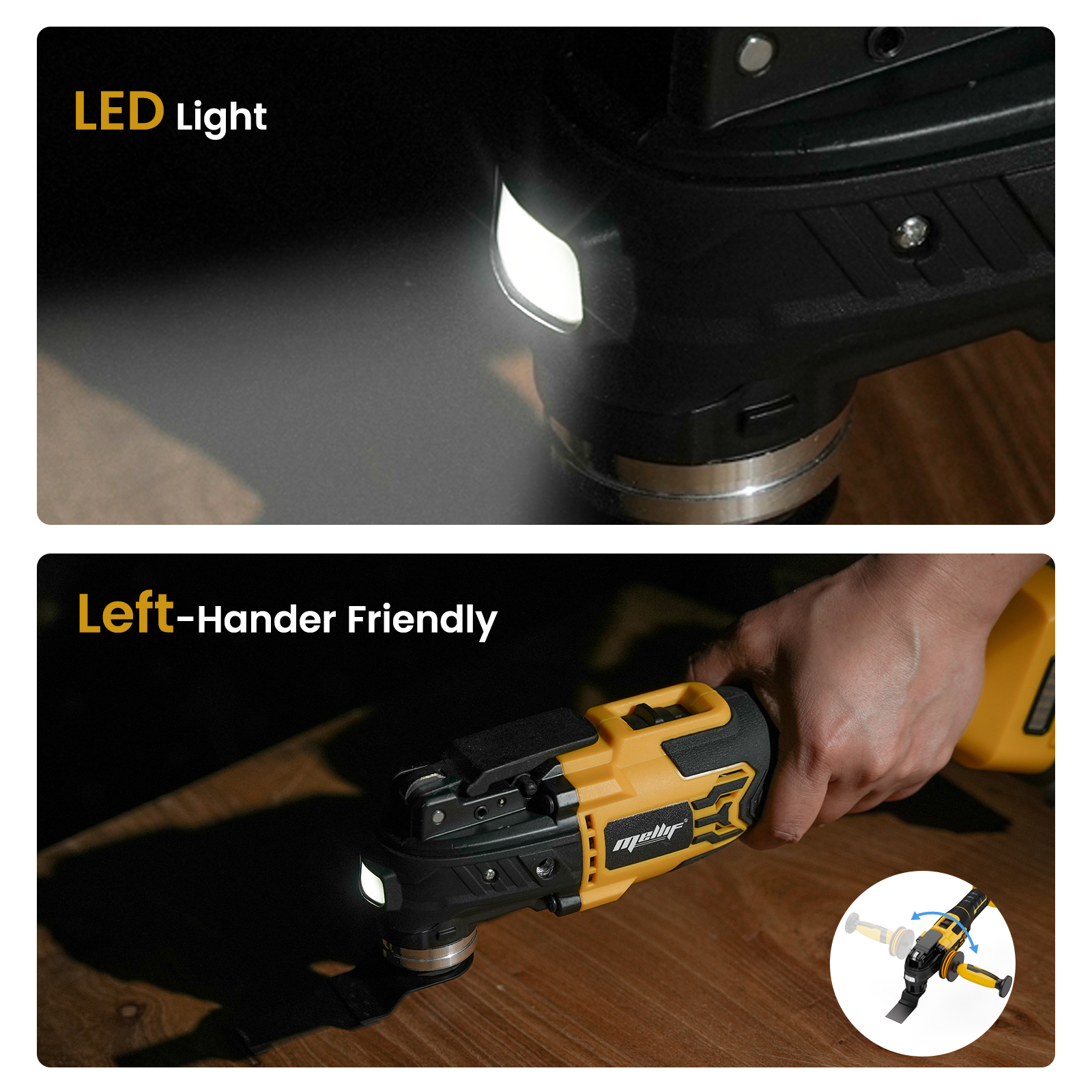 Mellif MFOMT01 Oscillating Multi Tool