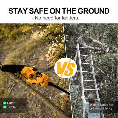 QESOO MFPOS01 2-in-1 Pole Saw