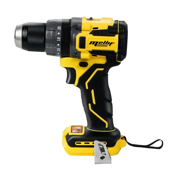 Mellif Brushless 85N.m Impact Drill,Compatible with DeWalt 18V/20V Battery（Battery Not Included)