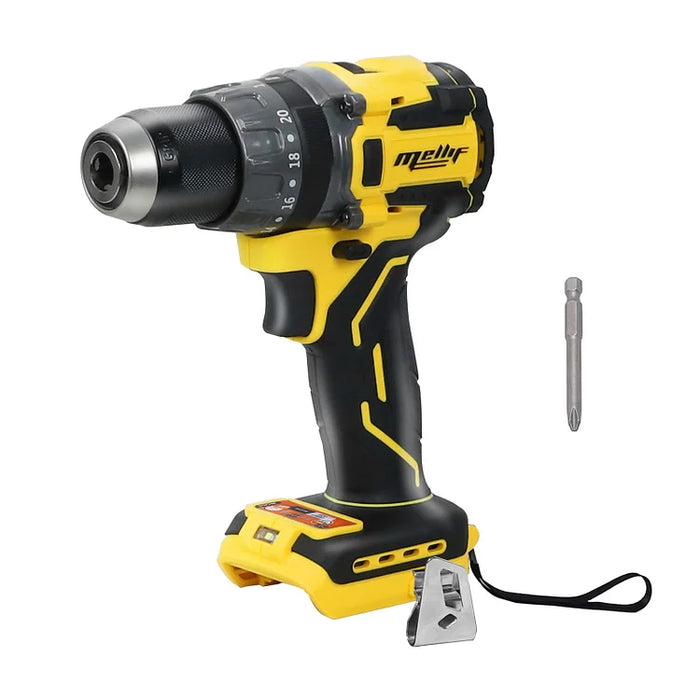 Mellif Brushless 85N.m Impact Drill,Compatible with DeWalt 18V/20V Battery（Battery Not Included)