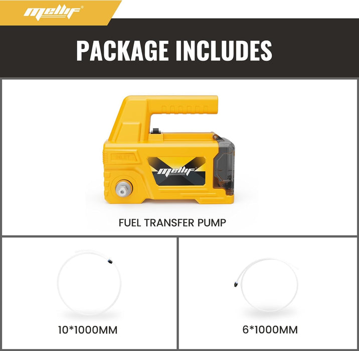 Mellif Oil Change Pump Extractor,Compatible With DeWalt Battery