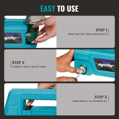 Mellif Oil Pump,Compatible With Makita Battery