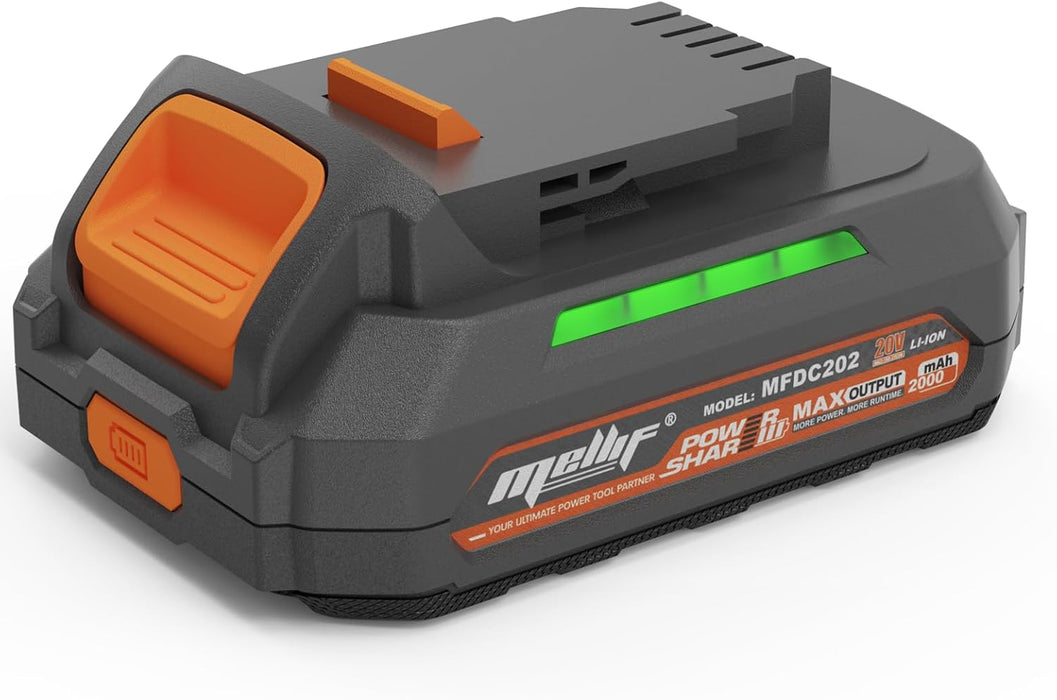 Mellif 20V 4.0 Ah Lithium Ion Battery and Charger Kit