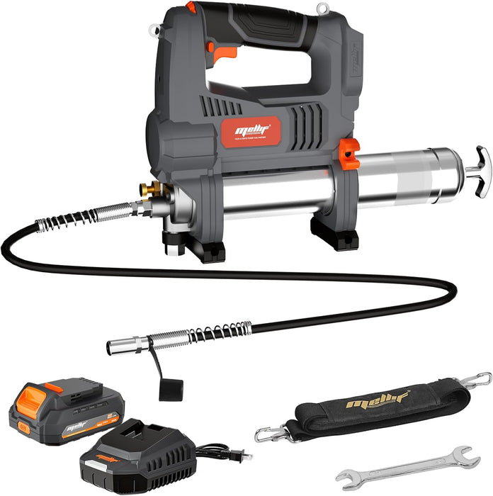 Mellif Grease Gun,Compatible with Milwaukee 18V Battery（Battery Not Included）