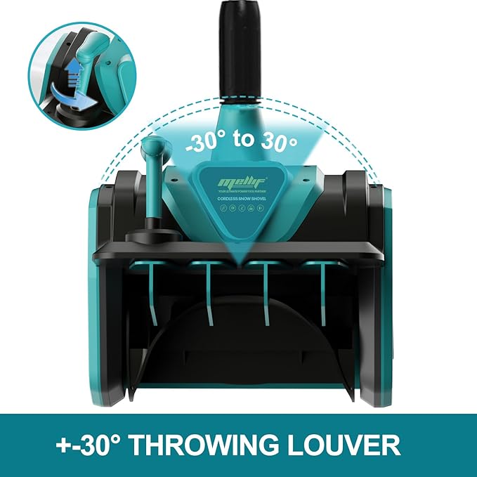Mellif 36V 13.2‘’ Snow Shovel,Makita Compatible(Tool Only)