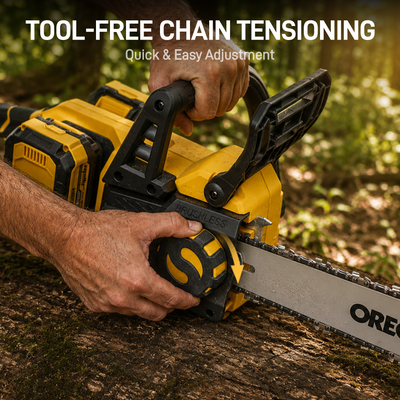 Mellif 40V 16 Inch Chainsaw,Compatible With DeWalt Battery