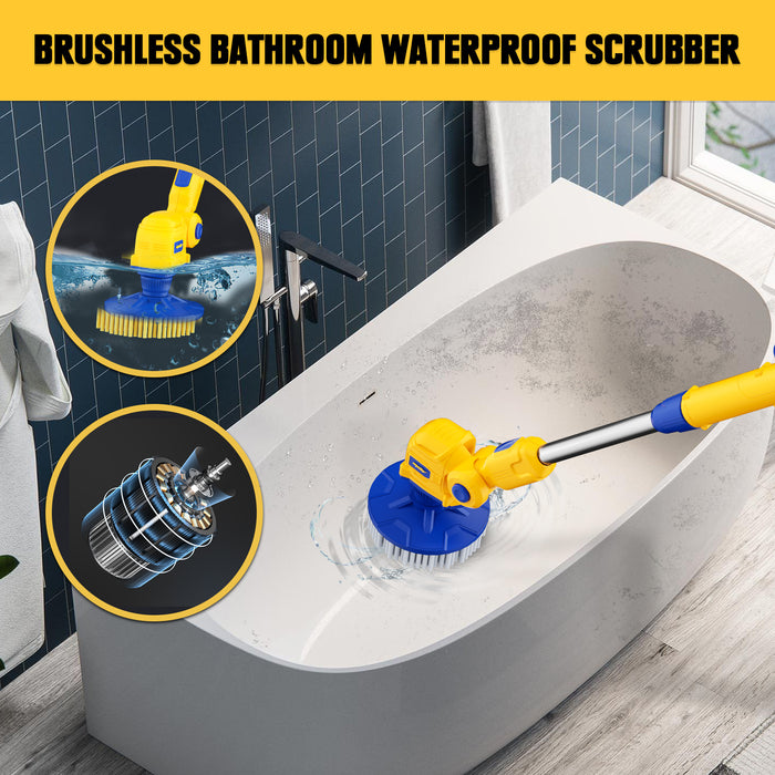 Mellif Cordless Spin Scrubber für Dewalt 20V MAX Akku (Akku nicht im Lieferumfang enthalten) 