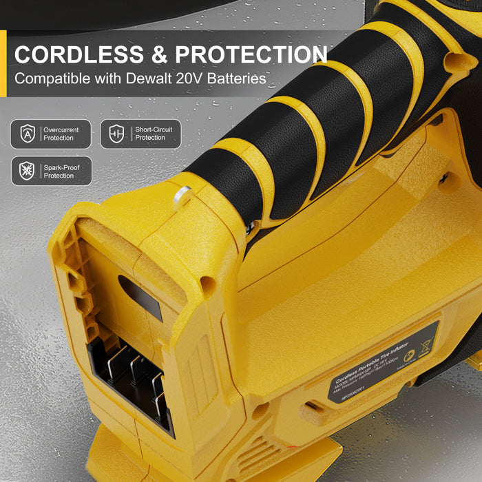 Mellif 2-in-1 Air Compressor for Nailers, Staplers & Car Tires