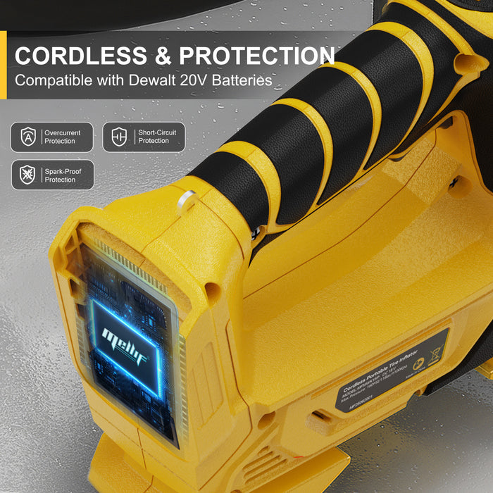 Mellif 2-in-1 Air Compressor for Nailers, Staplers & Car Tires