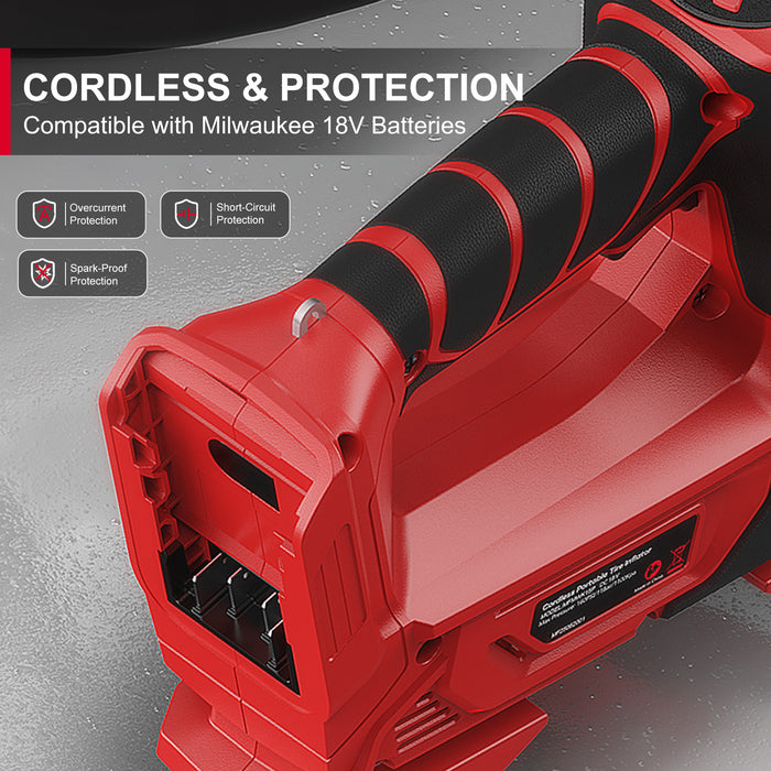 Mellif 2-in-1 Air Compressor for Nailers, Staplers & Car Tires