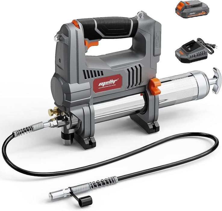 Pistolet à graisse sans fil Mellif, compatible avec la batterie DeWalt 20 V MAX 