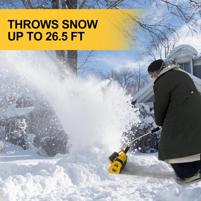 Pelle à neige Mellif 13,2'' 40V, compatible avec batterie Dewalt (batterie non incluse)