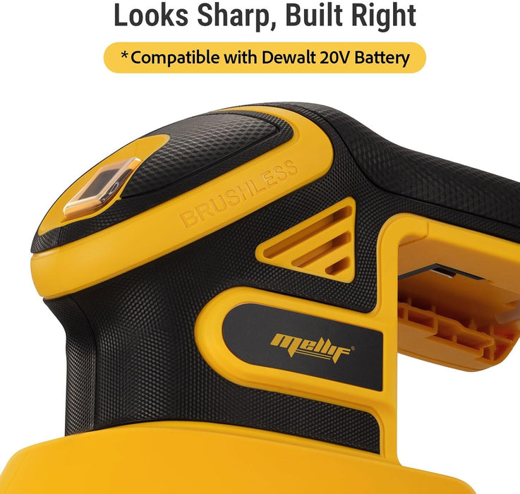 Mellif 12,000 OPM Brushless Detail Sander