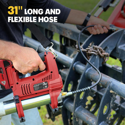 Mellif Grease Gun,Compatible With Milwaukee Battery（Tool Only）
