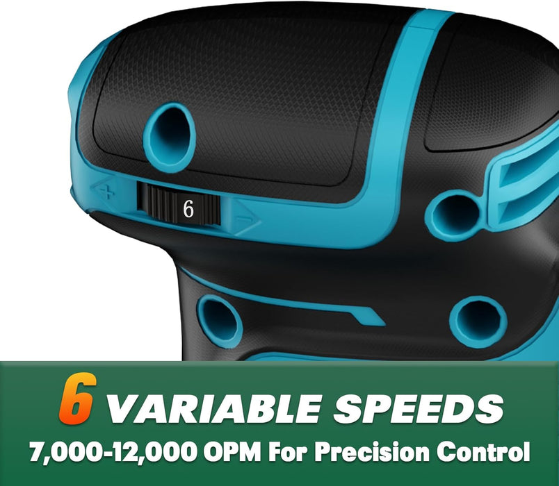 Mellif 5" Random Orbit Sander,Makita Compatible（Tool Only）