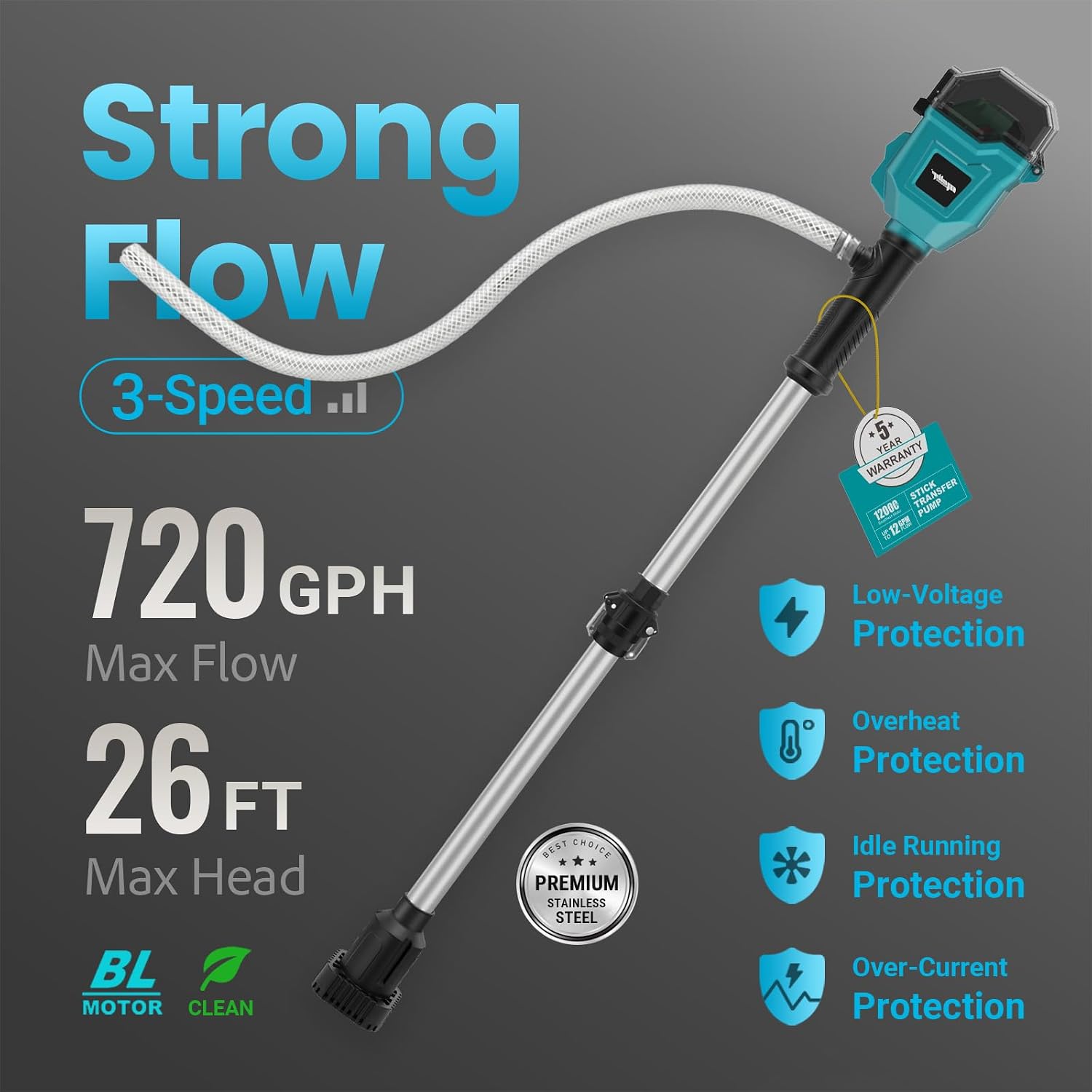 Mellif MFSTP003 Stick Pump Pro