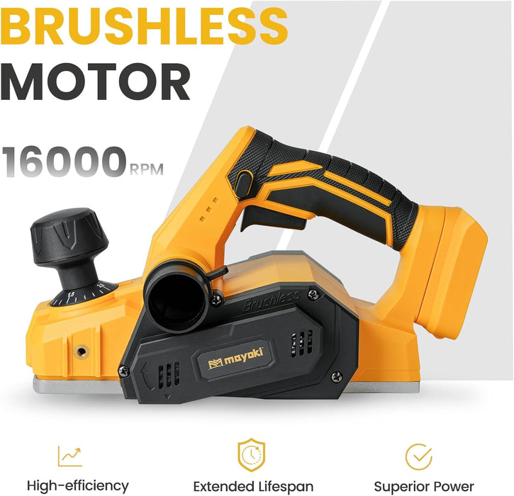Mayoki 16,000 RPM Handheld Planer