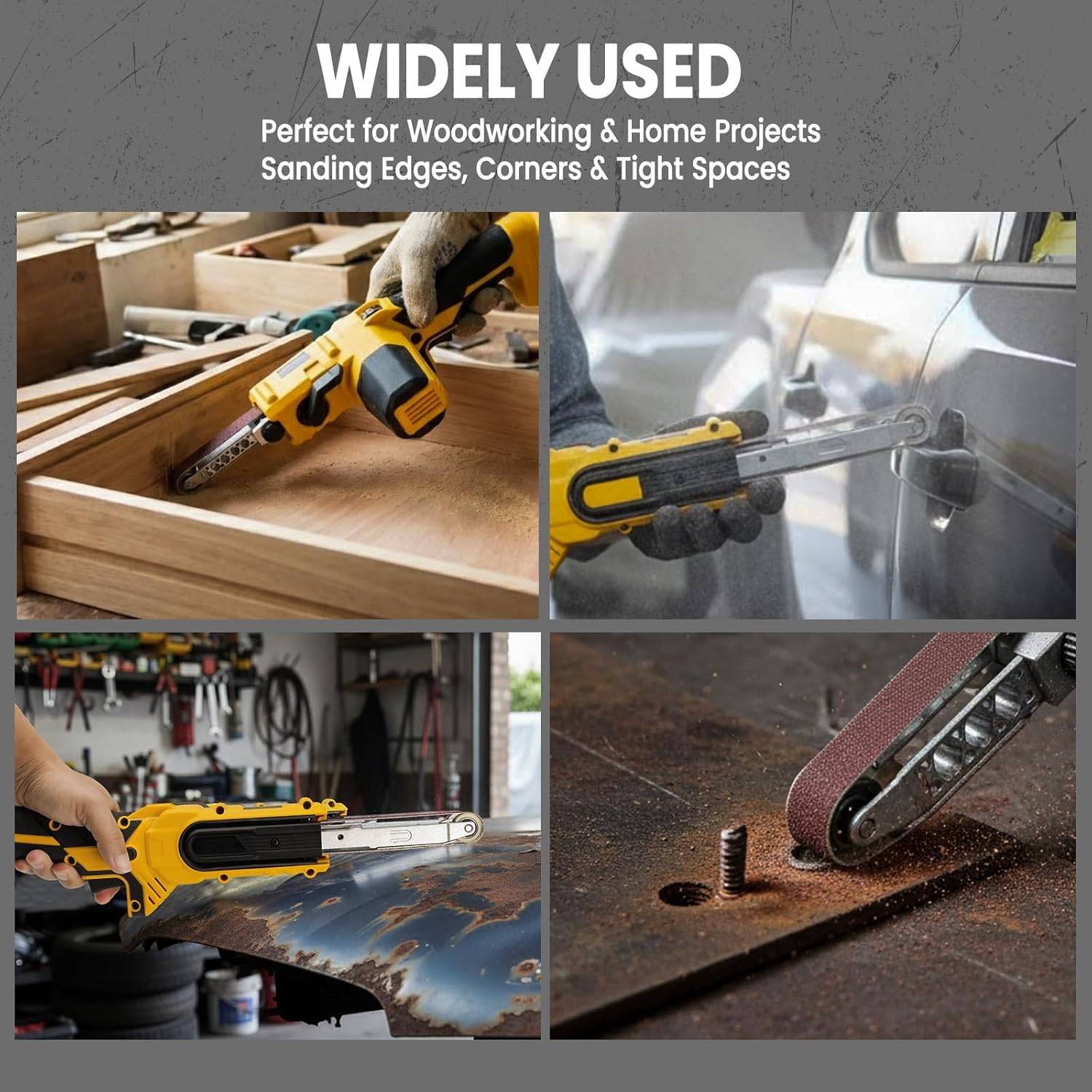 MaxMore Cordless Detail Bandfile Sander