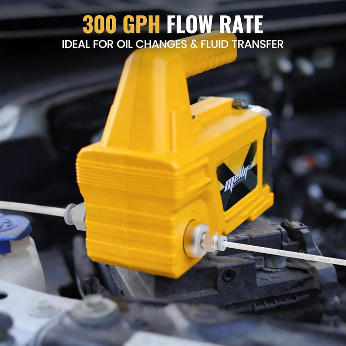 Mellif Oil Change Pump Extractor,Compatible With DeWalt Battery