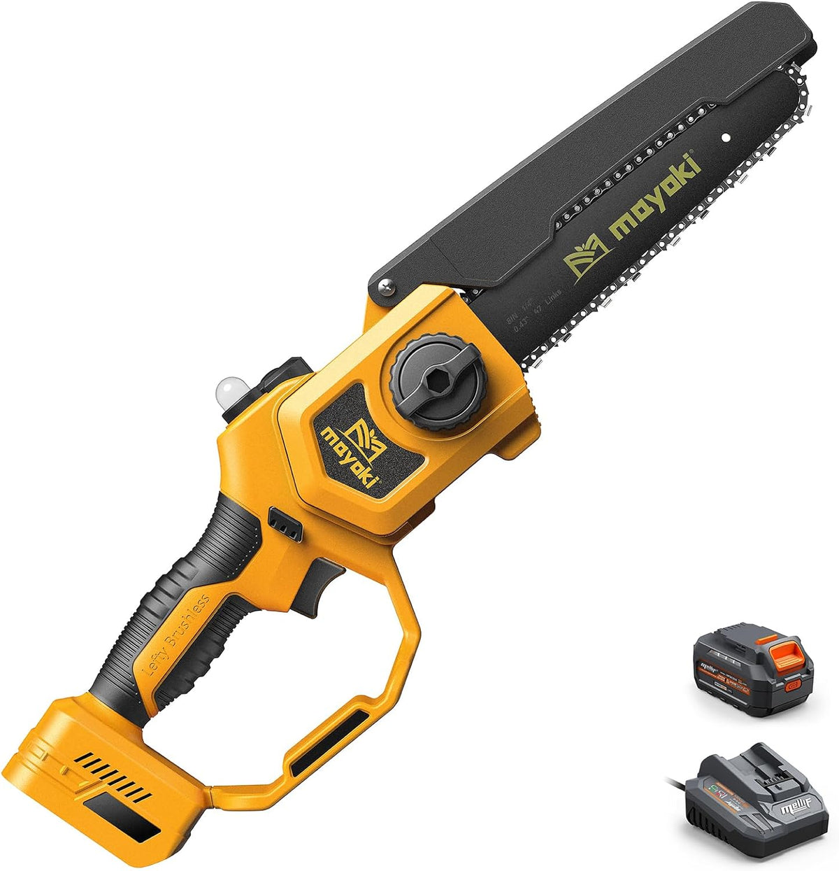 Mellif 8inch Chainsaw,Compatible With Dewalt Battery — Mellif Tools