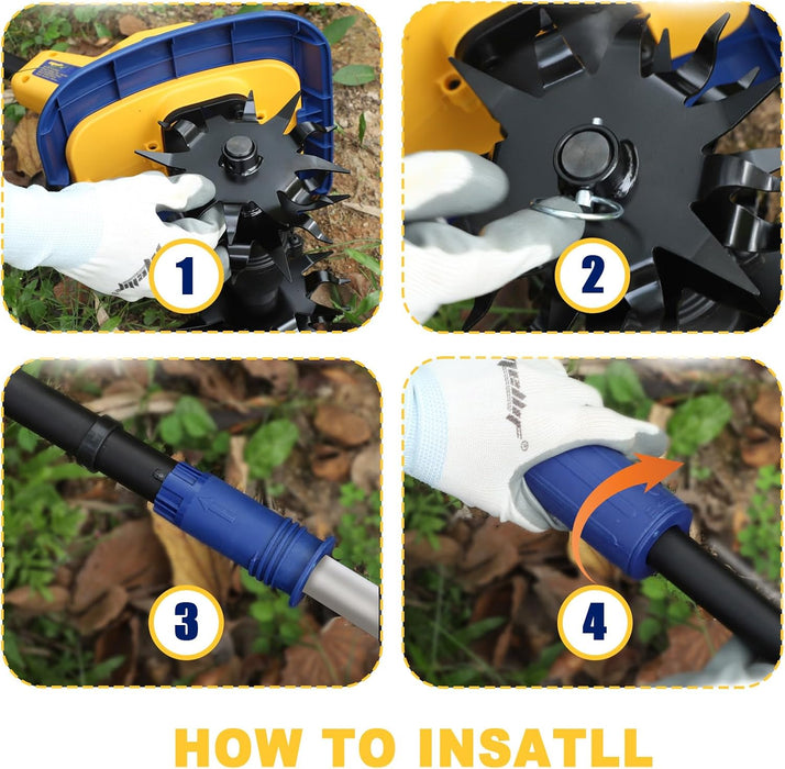 Mellif Akku-Grubber, kompatibel mit Dewalt 20 V MAX-Akku (nur Werkzeug)