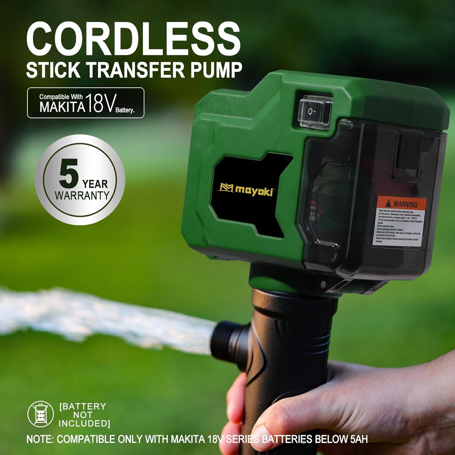 Mellif 18V 720GPH Stick Pump