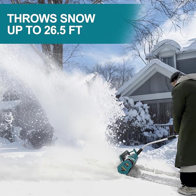 Mellif 36V 13.2‘’ Snow Shovel,Makita Compatible(Tool Only)