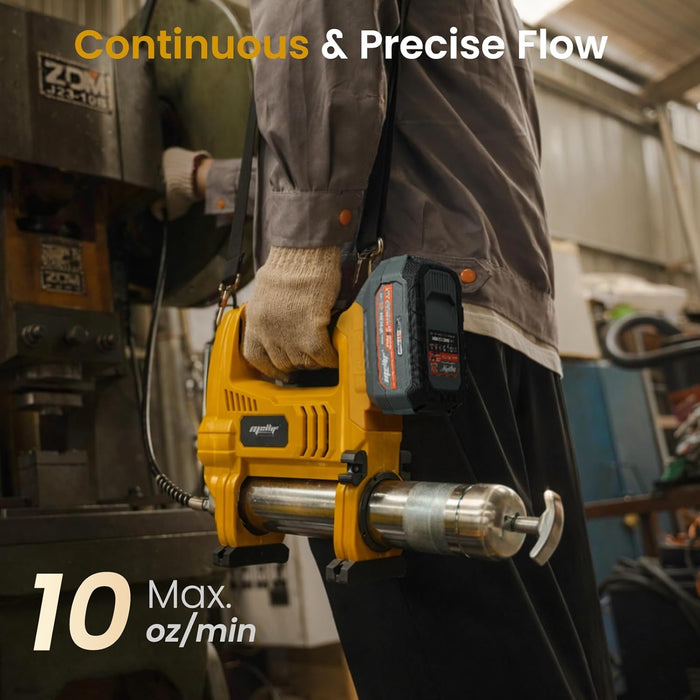 Mellif Cordless Grease Gun,Compatible With DeWalt Battery