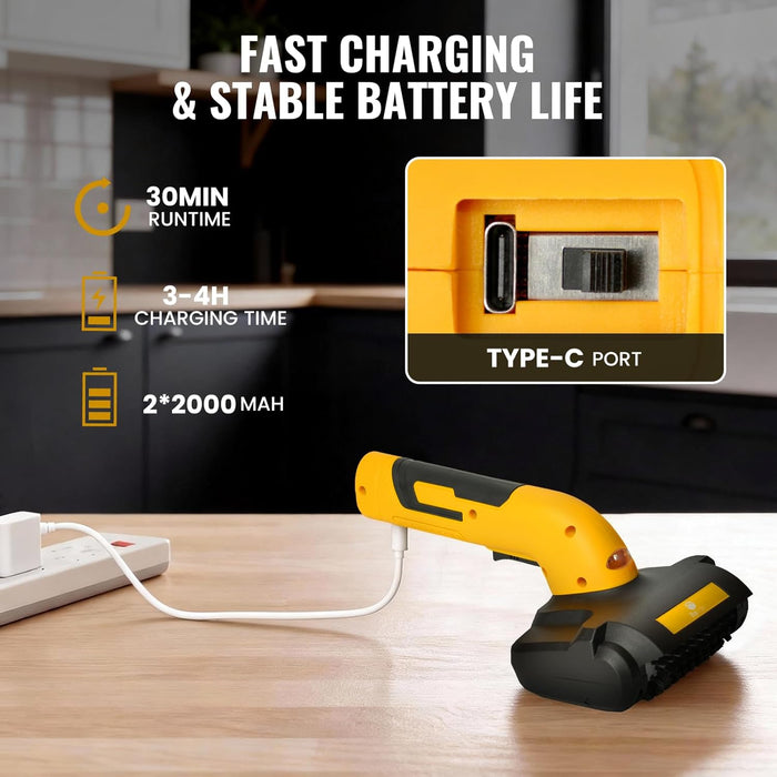 MORCLIN Rechargeable Grill Brush