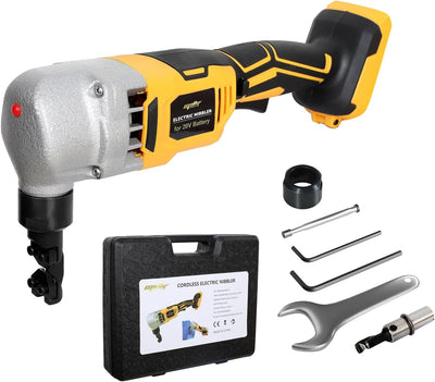 Mellif 18 Gauge Sheet Metal Cutter,Nibbler,Compatible With Dewalt Battery