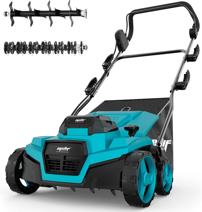 Pre-sale Mellif Cordless 15IN 2-in-1 Scarifier & Dethatcher