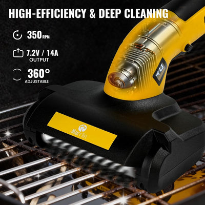 MORCLIN Rechargeable Grill Brush