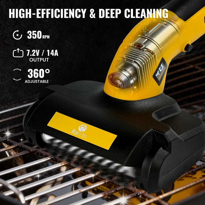 MORCLIN Rechargeable Grill Brush