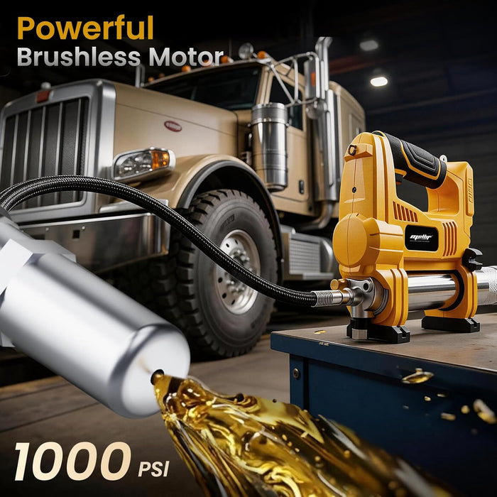 Mellif Cordless Grease Gun,Compatible With DeWalt Battery