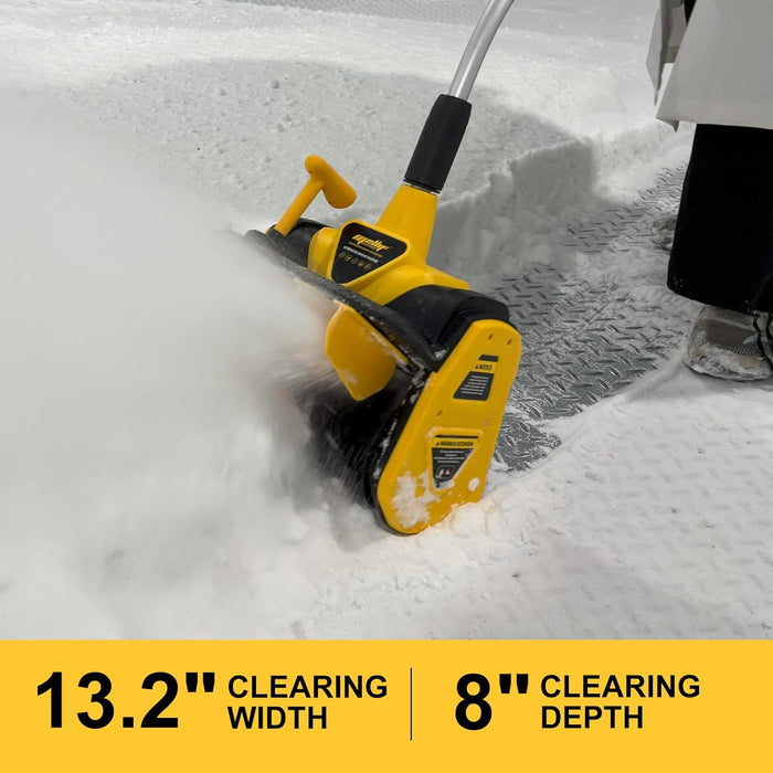 Pelle à neige Mellif 13,2'' 40V, compatible avec batterie Dewalt (batterie non incluse)