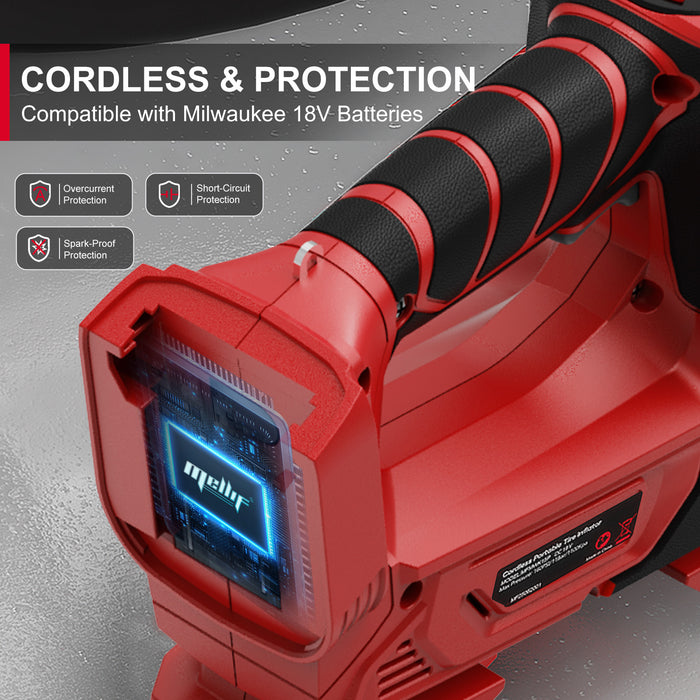 Mellif 2-in-1 Air Compressor for Nailers, Staplers & Car Tires