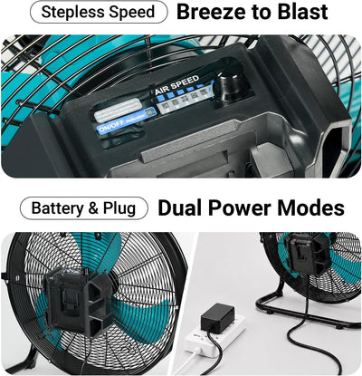 Mellif MFFS03-18 Hybrid 18V Portable Fan