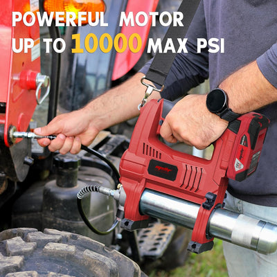 Mellif Grease Gun,Compatible With Milwaukee Battery（Tool Only）