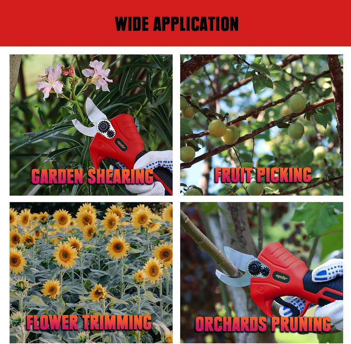 Mellif Electric Pruning Shears for Milwaukee 18V Battery