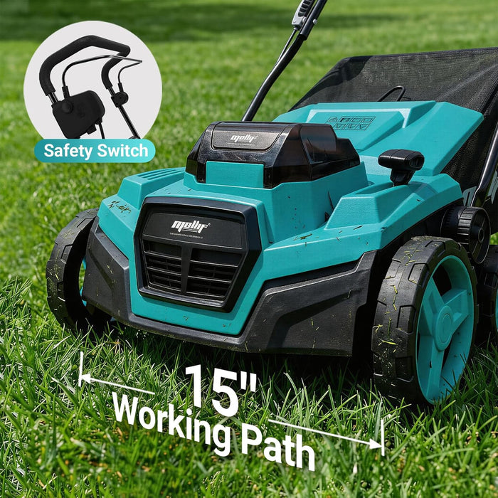 Pre-sale Mellif Cordless 15IN 2-in-1 Scarifier & Dethatcher