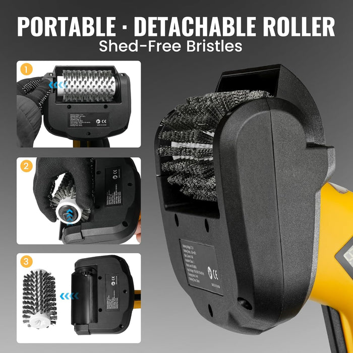 MORCLIN Rechargeable Grill Brush