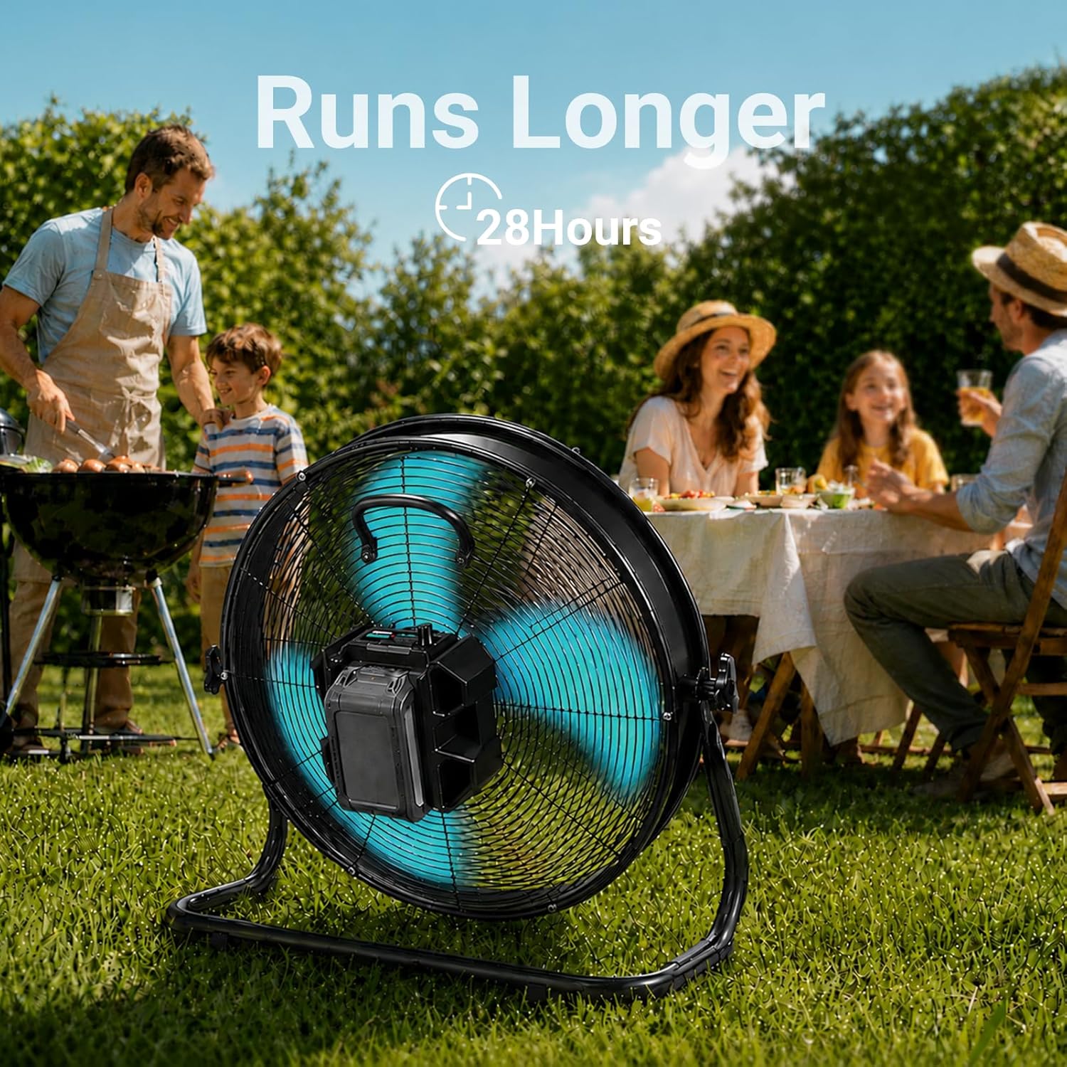Mellif MFFS03-18 Hybrid 18V Portable Fan