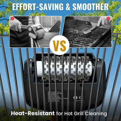 MORCLIN Rechargeable Grill Brush