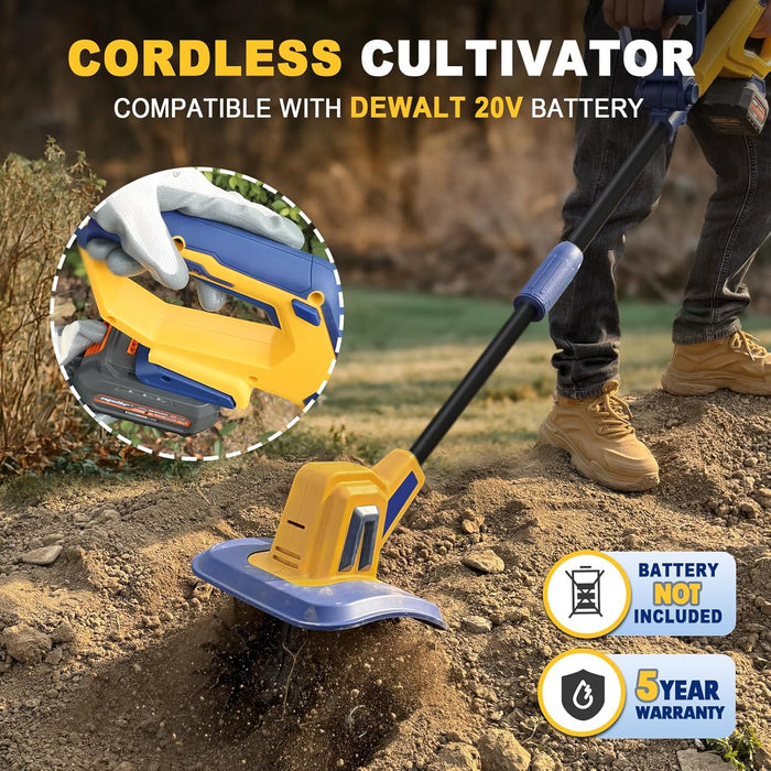Mellif Akku-Grubber, kompatibel mit Dewalt 20 V MAX-Akku (nur Werkzeug)
