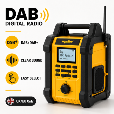 Mellif MFBSPK01-Y Jobsite Radio Bluetooth Speaker