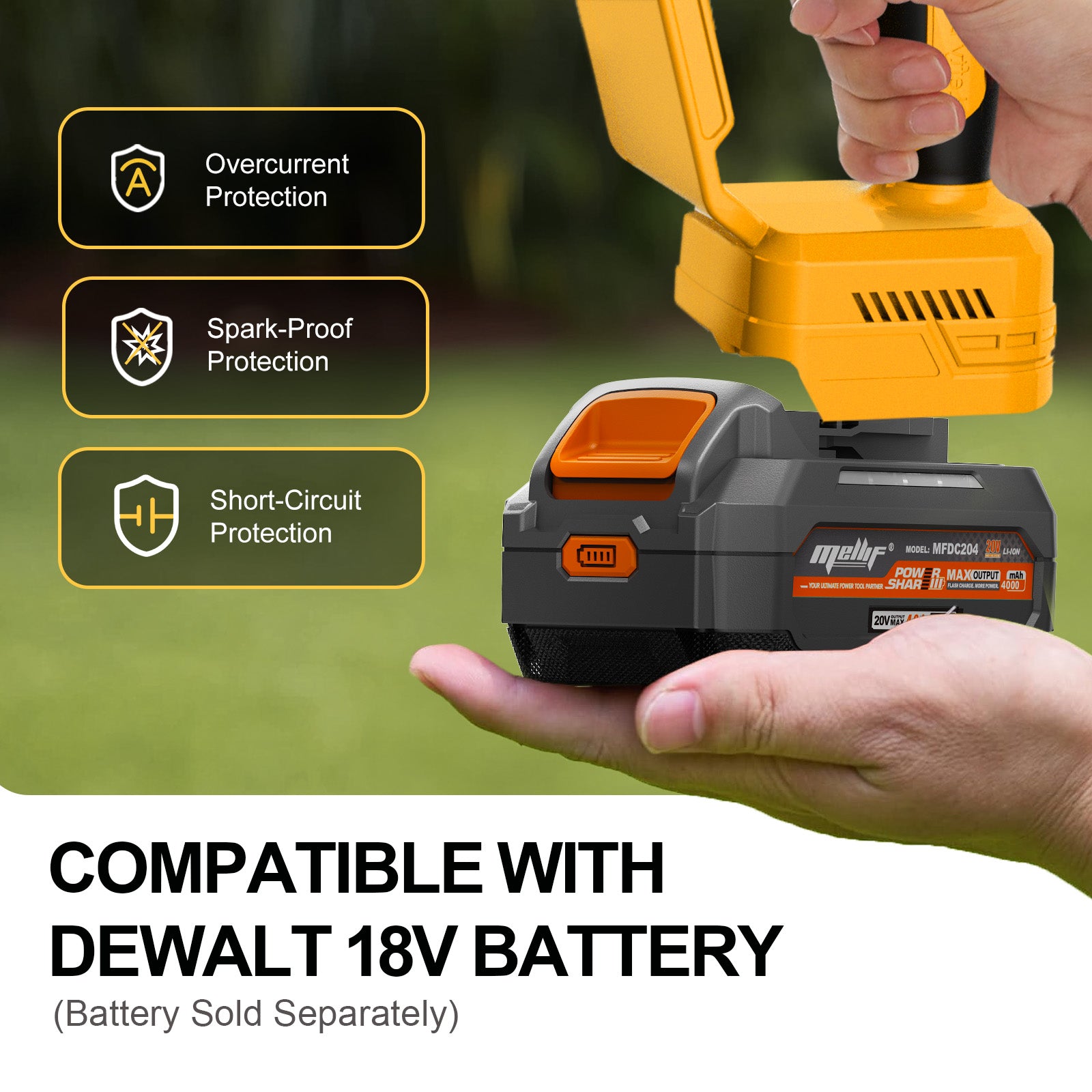 QESOO MFPOS01 2-in-1 Pole Saw