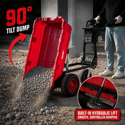 Mellif MFEWC02 Electric Wheelbarrow Cart